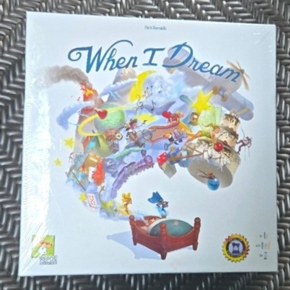 When I Dream Board Game by Repos Production Factory Sealed